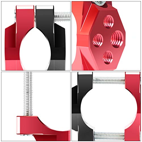 FAVOMOTO Suporte de Liga de Alumínio Braçadeira Suporte Holofote para Scooter Bicicleta Motocicleta