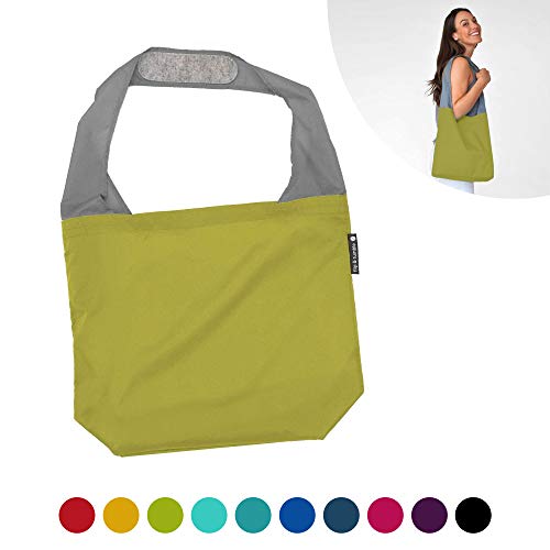 FLIP AND TUMBLE 24-7 Premium Reusable Grocery Bag - Perfect Shopping Bag, Beach