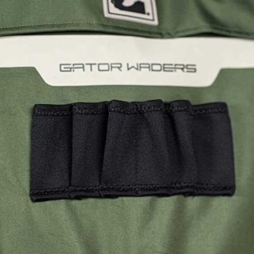 Image of Gator Waders Mens Shield Insulated Chest Duck Hunting Waders with Boots Waterproof Breathable Camo Waders for Hunting
