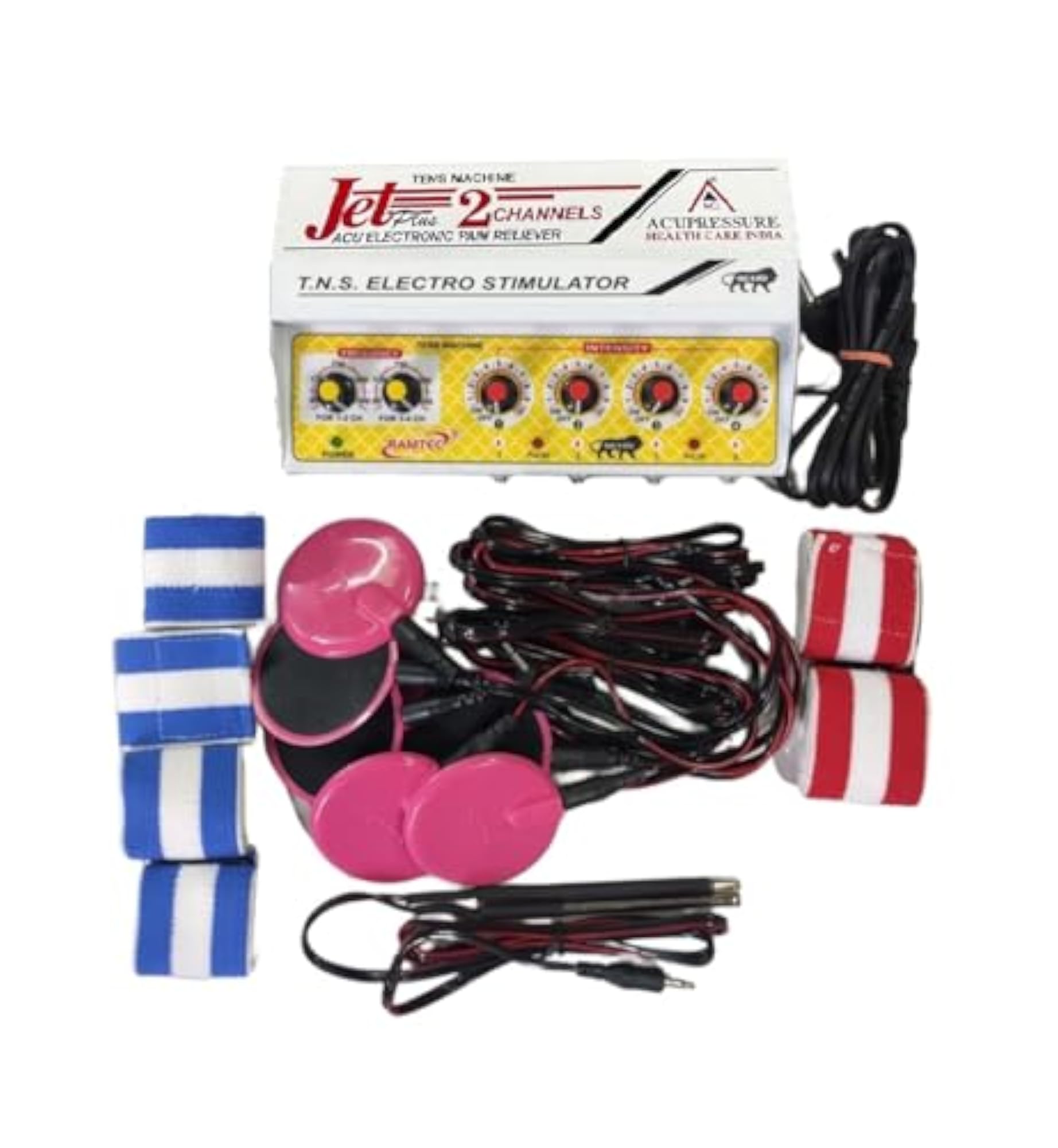 ACi Acupressure Stimulator - T.N.S. Four Channels Jet Plus
