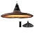 Hanging Heater, 1500W Outdoor Electric Patio Ceiling Heater with Remote Control, Infrared for Courtyard, Garage, Patio, Overheat & Tip-Over Protection, Waterproof, Brown