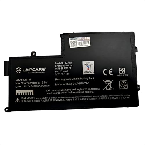 Lapcare TRHFF Laptop Battery Compatible with DELL Inspiron 14 5447 15 5547 DELL Latitude 3450 3550 0PD19 7P3X9 1V2F6 P39F - Image 2