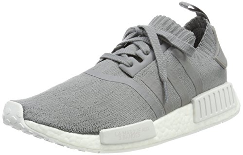 adidas NMD R1 W PK 762, Baskets Femme, Gris (Grey Three/Grey Three/Footwear White By8762), 40 EU