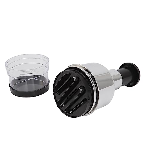Picadora manual para alimentos GLOGLOW acero inox cuchilla miniatura 6