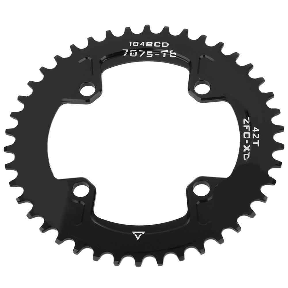 Tarcza Zębata Ebike, Bcd 104mm 40t 42t Wąska Szeroka Zębatka do Mechanizmu Korbowego Shimano Am/Xc Rower