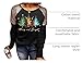 Merry and Bright Christmas T Shirts for Women Christmas Trees Graphic Sequined Tees Shirt Cute Xmas Holiday Tops Outfits(Merry Tree Black,X-Large)