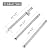 BTCDR 67557 Burner Tubes Replacement Parts for Weber Summit 460 470 Gas Grill Models, 6 Pack Pipe Grill Burner Tubes, Stainless Steel