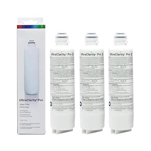 QCEJVNXZL Filtros De Agua De Repuesto For Refrigeradores, Compatibles con Bosch, 11025825 Ultra Clarity Pro 12028325 BORPLFTR50 Compatible con Accesorios De Filtro De Agua For Refrigerador.(3 pcs)
