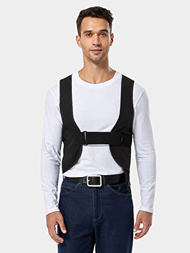 ORORO Adjustable Heated Vest for Men and Women, Electric Vest Base Layer with Battery Pack2