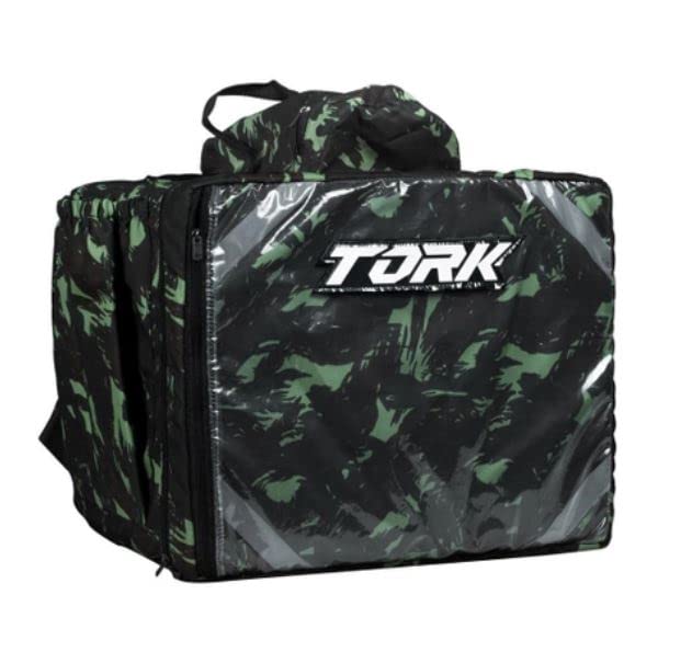 MOCHILA TÉRMICA PIZZA PRO TORK 45 LITROS CAMUFLADA