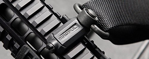 Magpul RSA-QD Rail Sling Mount Attachment with MAG540 Black Push Button Quick-Detach Swivel
