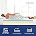 Olee Sleep Twin Mattress, 6 Inch Gel Memory Foam Mattress, Gel Infused for Comfort and Pressure Relief, CertiPUR-US Certified, Bed-in-a-Box, Medium Firm, Twin Size