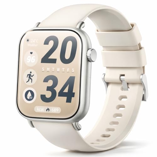 スマートウォッチ【2026年進化モデル・超薄型・超軽量】 iPhone対応 アンドロイド対応 1.8