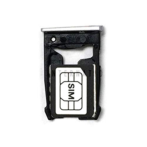 ePartSolution Replacement for Motorola Google Nexus 6 XT1100 Sim Tray SIM Card Tray Holder Slot USA (White)