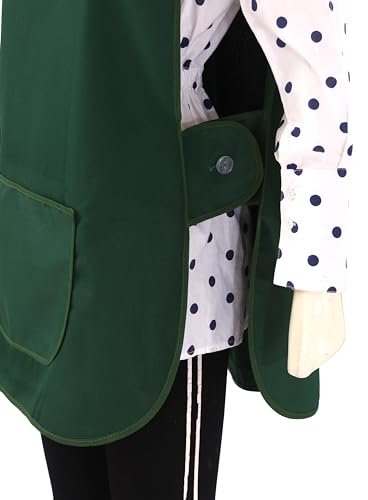 LINEN CLOSET Womens Tabards with Pockets for Men Ladies Cleaning Catering Chef Kitchen Aprons Unisex Hygea Tabard Apron Work Tabards - Image 3