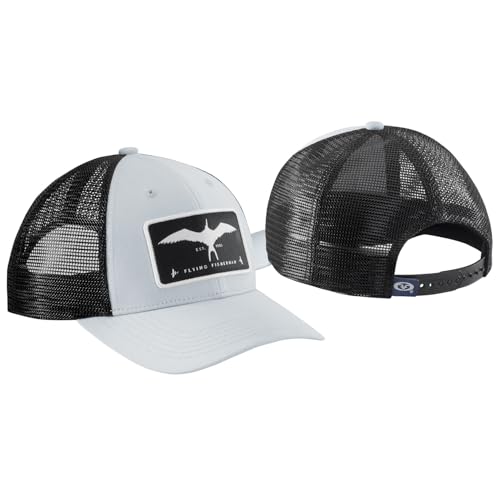 Chapeau de camionneur Warbird avec visière protectrice et filet respirant Flying Fisherman