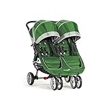 Baby Jogger City Mini Double Stroller, Evergreen/Gray