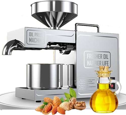 Prensa de aceite automática de 820 W,trituradora de aceite de semillas de nueces comerciales,prensa eléctrica de aceite de semillas,prensa de aceite de cocina automática,extractor de aceite, para soja