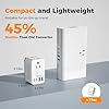 TESSAN 220 to 110 Voltage Converter US to Europe, International Travel Power Adapter with 4 USB Ports(2 USB C), 2 AC and EU/UK/AU Plug Universal Power Converter Adapter Combo, Step Down Transformer #4