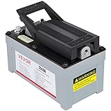 【TUBO DE ACEITE DURADERO】- Esta bomba de ariete hidráulico está equipada con un tubo de aceite de alta presión que adopta una doble protección de cables de acero incrustados y una capa exterior engrosada, y el puerto de aceite está hecho de acero fundido, duradero y resistente a la abrasión, no se preocupe por la fuga de aceite.
