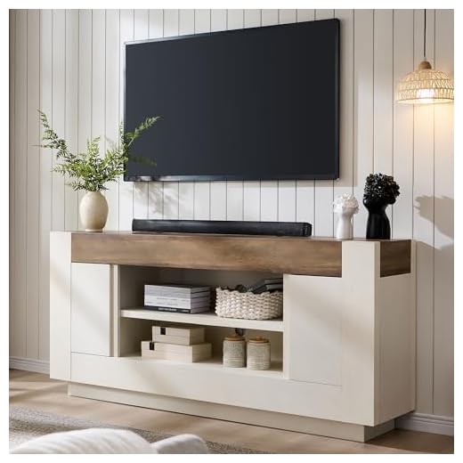 OKD Modern 70" TV Stand for Large TVs