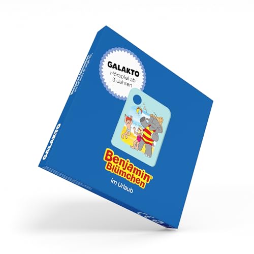 Galakto Audio-Token: Benjamin Blümchen - Benjamin Blüchen im Urlaub, Hörspiel für Kinder ab 3 Jahren, Spielzeit ca. 43 min