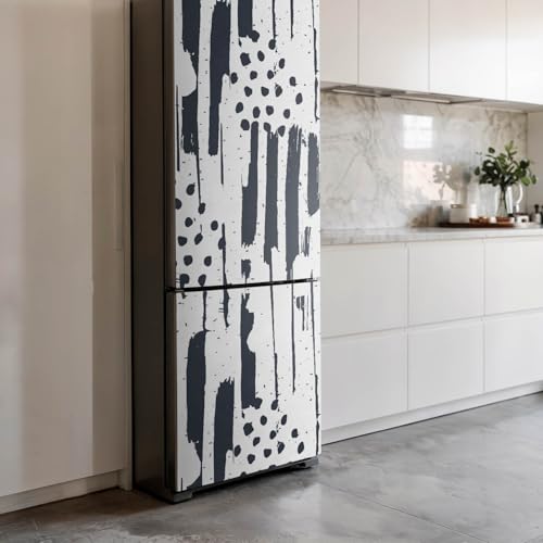 Diseño Elegante Decorativo en Pegatinas de Vinilo Premium para Neveras 4