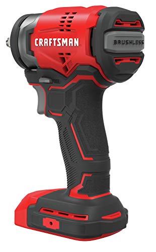 CRAFTSMAN 20V MAX Impact Wrench, Brushless, 3/8-Inch, Tool Only (CMCF910B)