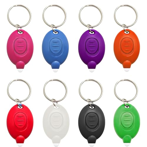 klumuke Mini LED Keychain Flashlights, Ultra Bright Keychain Flashlight Bulk, Compact and...