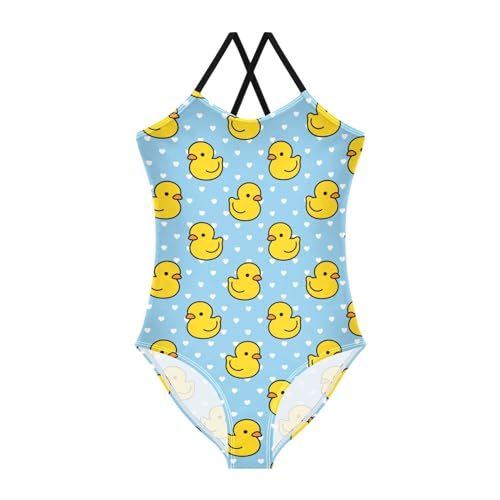 Image of Ollabaky Girls One Piece Swimsuit Bathing Suit Beachwear 3-10T