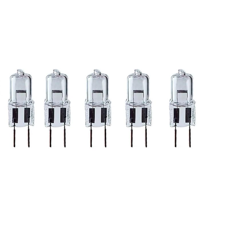UGEFKMQ G5.3 Halogen Capsule Bulb Lamp G5.3 Halogen Light Bulbs Dimmable 20W 35W 24V 50W Warm White G5.3 Halogen Capsule Bulb,100W,10Pc