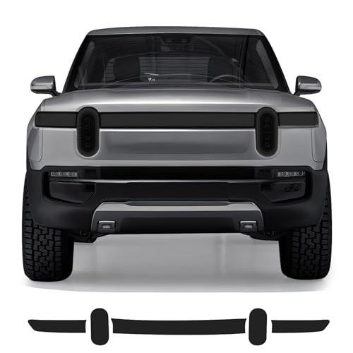 Paintville for Rivian R1T R1S 2021 2022 2023 2024 2025 TPU Headlights Smoke Tint PPF 30% VLT Smokey Headlamp Film Paint Protection Custom Fit Anti Scratch Self Healing Guard Rivian Accessories