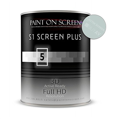 Paint On Screen Projection Screen Paint - S1 Screen Plus - Q005 - Quart