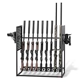 VEVOR Râtelier à Fusils Vertical Capacité 9 Armes Longues et 4 Pistolets, Support d'Armes ...