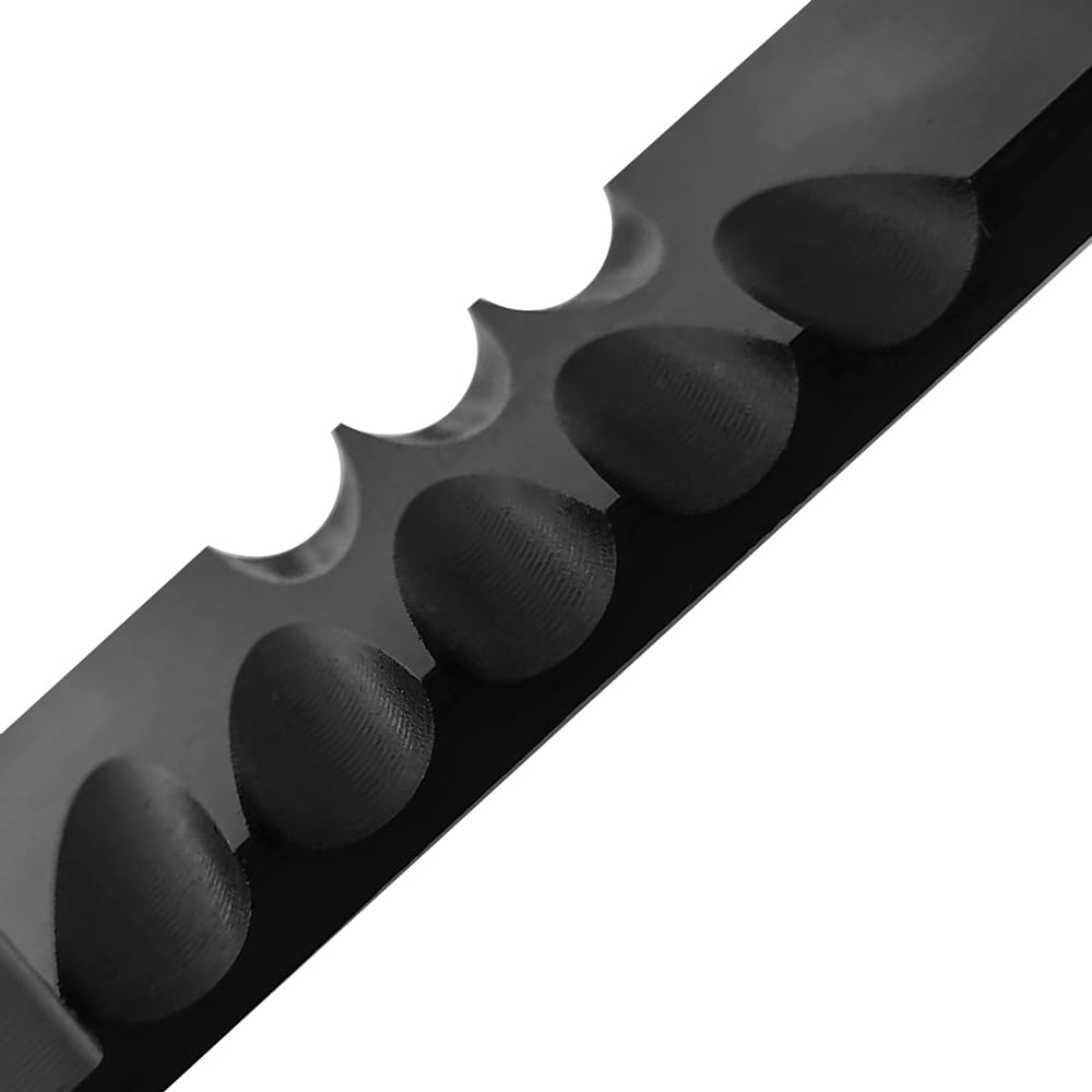 Cool Hand 2 Pcs G10 Knife Handle Scales for DIY Blanks, Black