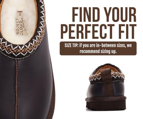 Image of Project Cloud 100% Genuine Leather Shearling Slippers for Women (Nerita)