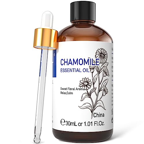 Chamomile Essential Oil for Skin and Diffuser - 1.01 fl oz