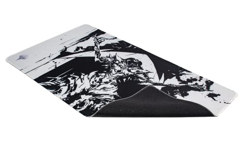 Ultra Pro - March Of The Machine Black Stitched Card Playmat Ft. Elesh Norn For Mtg - Protect Your Cards During Gameplay From Scuffs & Scratches, Perfect As Oversized Mouse Pad For Gaming & Desk Mat #TOP1
