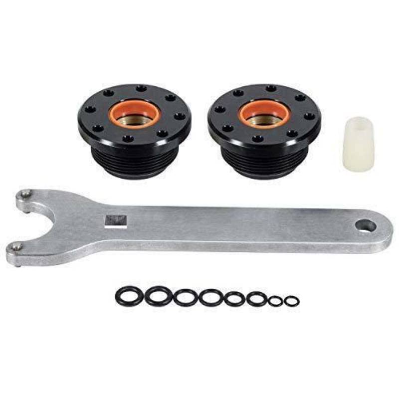 Front Mount Hydraulic Steering Cylinder Seal Kit with O-Rings and Pin Wrench