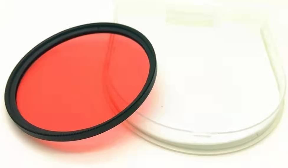67 58 52 mm wasserdichter Rotfilter (Größe: 52 mm)