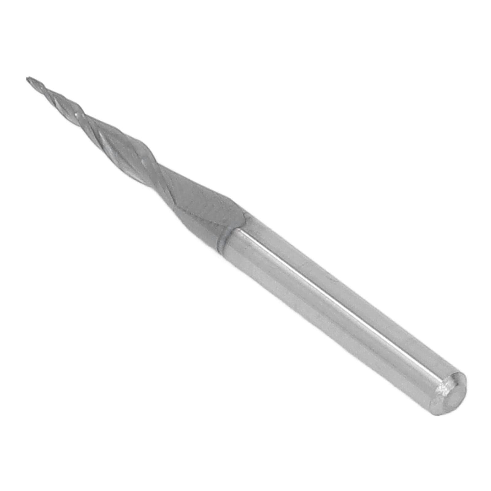 Fraise à Nez Sphérique, CNC en Spirale Conique en Acier Au Tungstène, Fraises en Bout Coniques en Carbure à Nez Sphérique, Fraise en Bout étendue en Carbure pour Fraisage Latéral