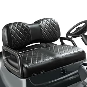 NOKINS YD Diamant Golfwagen Sitzbezug Schwarz