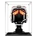 Produktbild LIJI Acryl Staubdicht Vitrine Für Lego 75327 Star Wars Helm von Luke Skywalker (Rot Fünf) Modell, Staubdichte Schutzhülle, Schaukasten Kompatibel Mit Lego 75327 (Lego-Modell Nicht Enthalten)