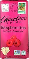 Algopix Similar Product 4 - Chocolove Xoxo Raspberries In Dark