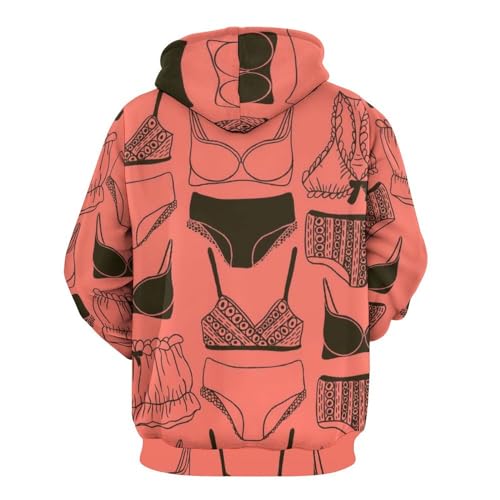 Sous-vêtements sweats à capuche manche longue UMENG pull chaud S