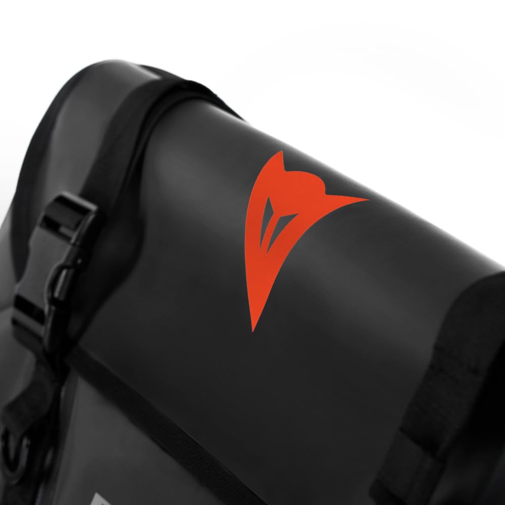 Dainese - Explorer WP Duffel Bag 45L, Bolsa de Viaje para Moto, Material Impermeable, PVC, para Hombres y Mujeres, Negro, N
