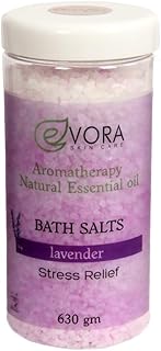 أملاح استحمام باللافندر من ايفورا بلانيت، 630 جرام