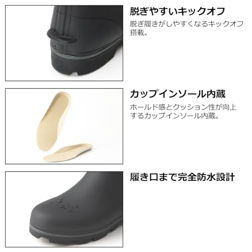 ダイワ(DAIWA) ラジアルロングフィッシングブーツ FB-3351-T ブラック M 7枚目