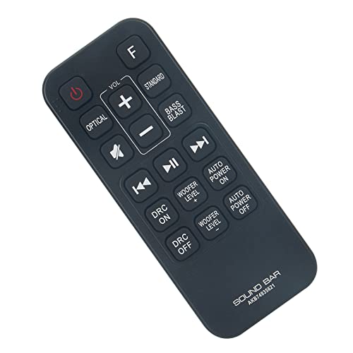 VINABTY AKB74935621 Replacement Remote Control Compatible with LG Sound Bar Speaker System sub COV33552424 remote SJ2.DEUSLLK SPJ2B-W SPJ2BW SJ2 SJ2.AEUSLLK - Image 2