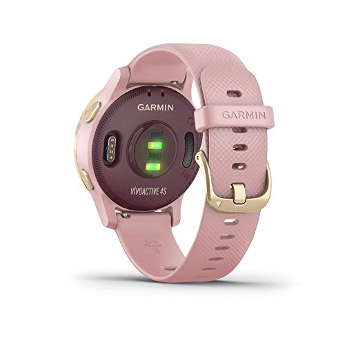 Garmin Vivoactive 4S Gps Smartwatch With Music & Fitness Activity Tracker & Health Monitor Apps (Dust Rose/Gold) 010-02172-31 4 S Bundle With Cps Enhanced Protection Pack #TOP7